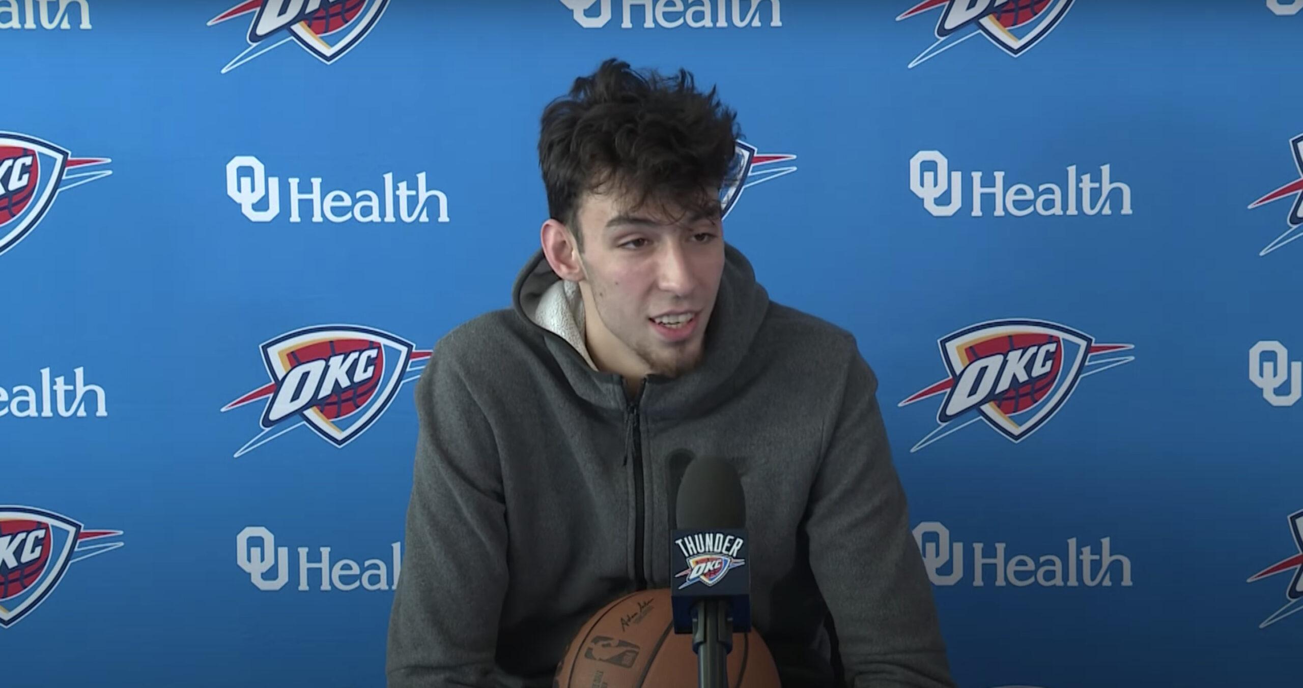 Chet Holmgren OKC Thunder