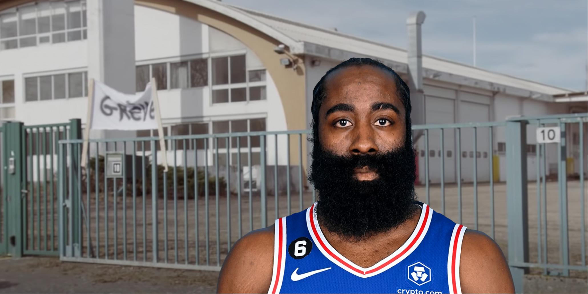 James Harden grève Sixers