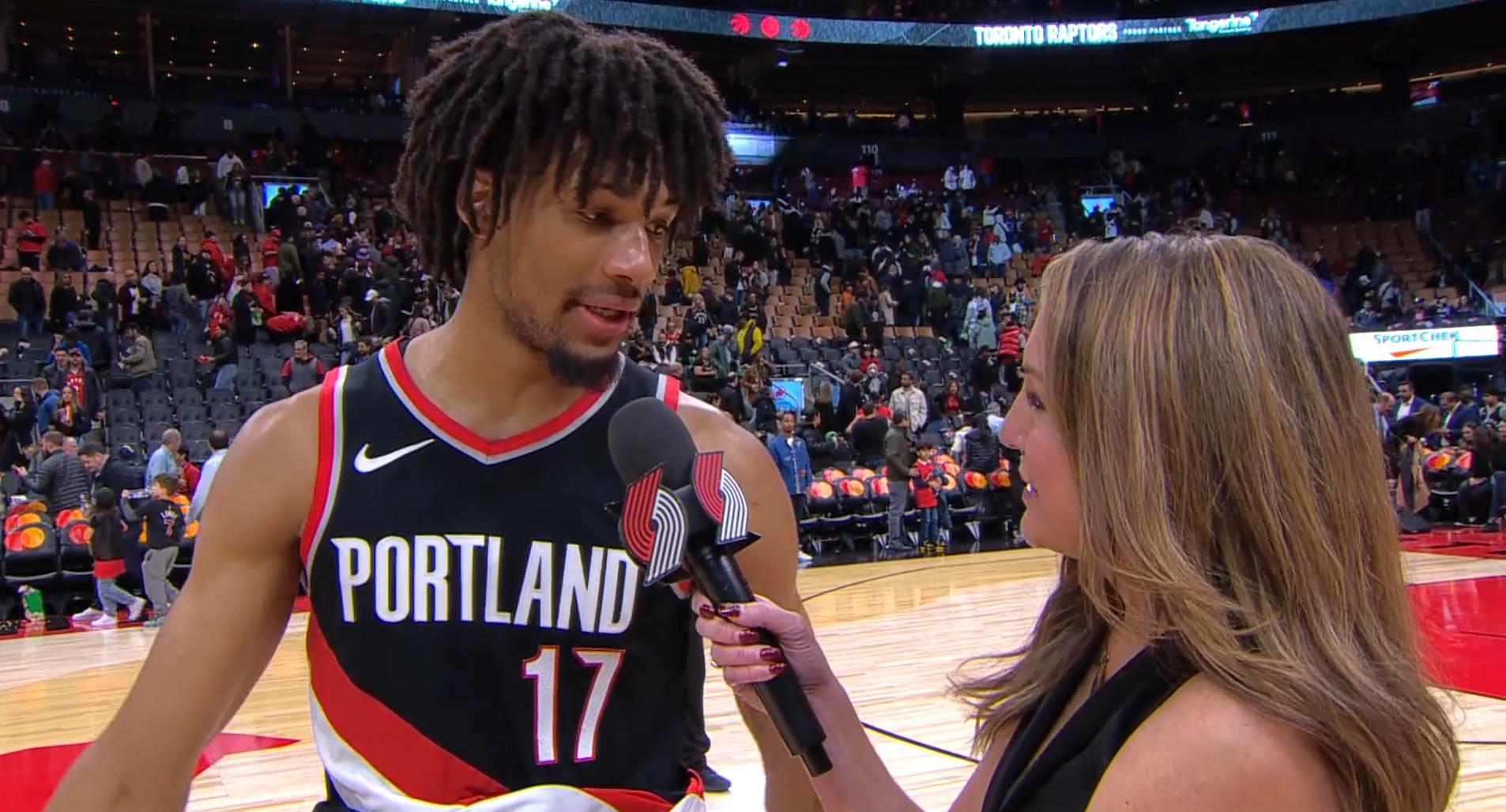 Shaedon Sharpe 31 octobre 2023