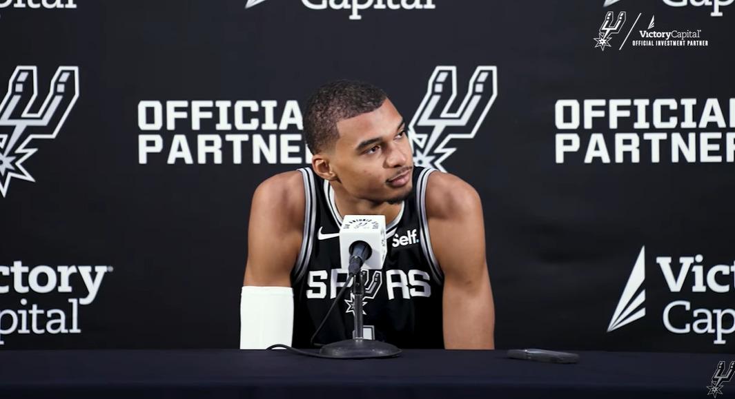 Victor Wembanyama 3 octobre 2023