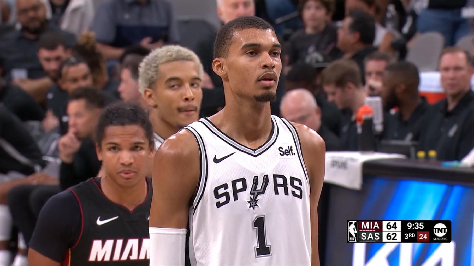 Victor Wembanyama Spurs 14 octobre 2023