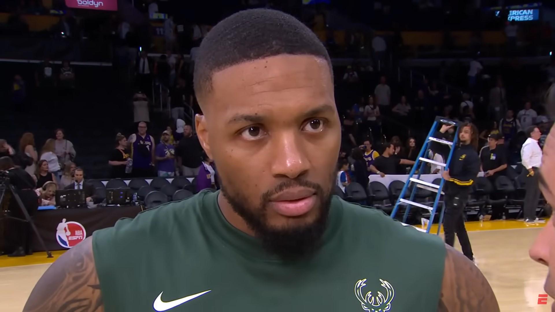 Damian Lillard 16 octobre 2023