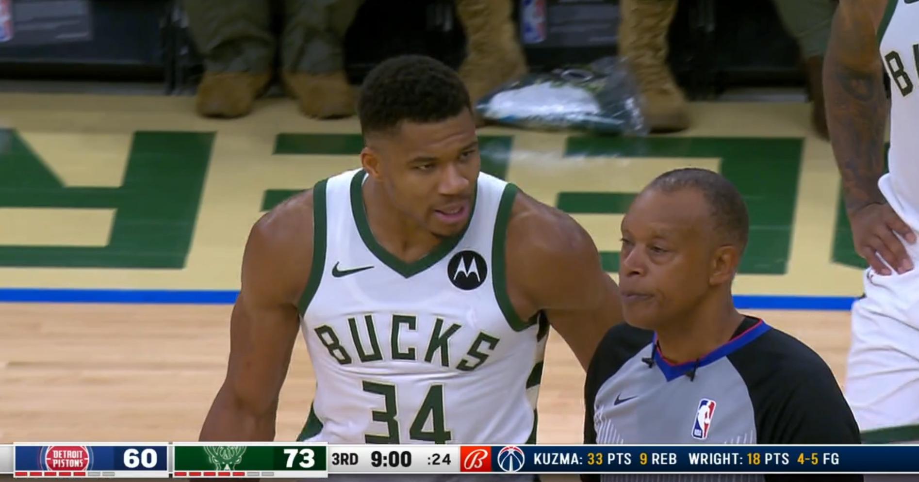 Giannis Antetokounmpo 9 novembre 2023