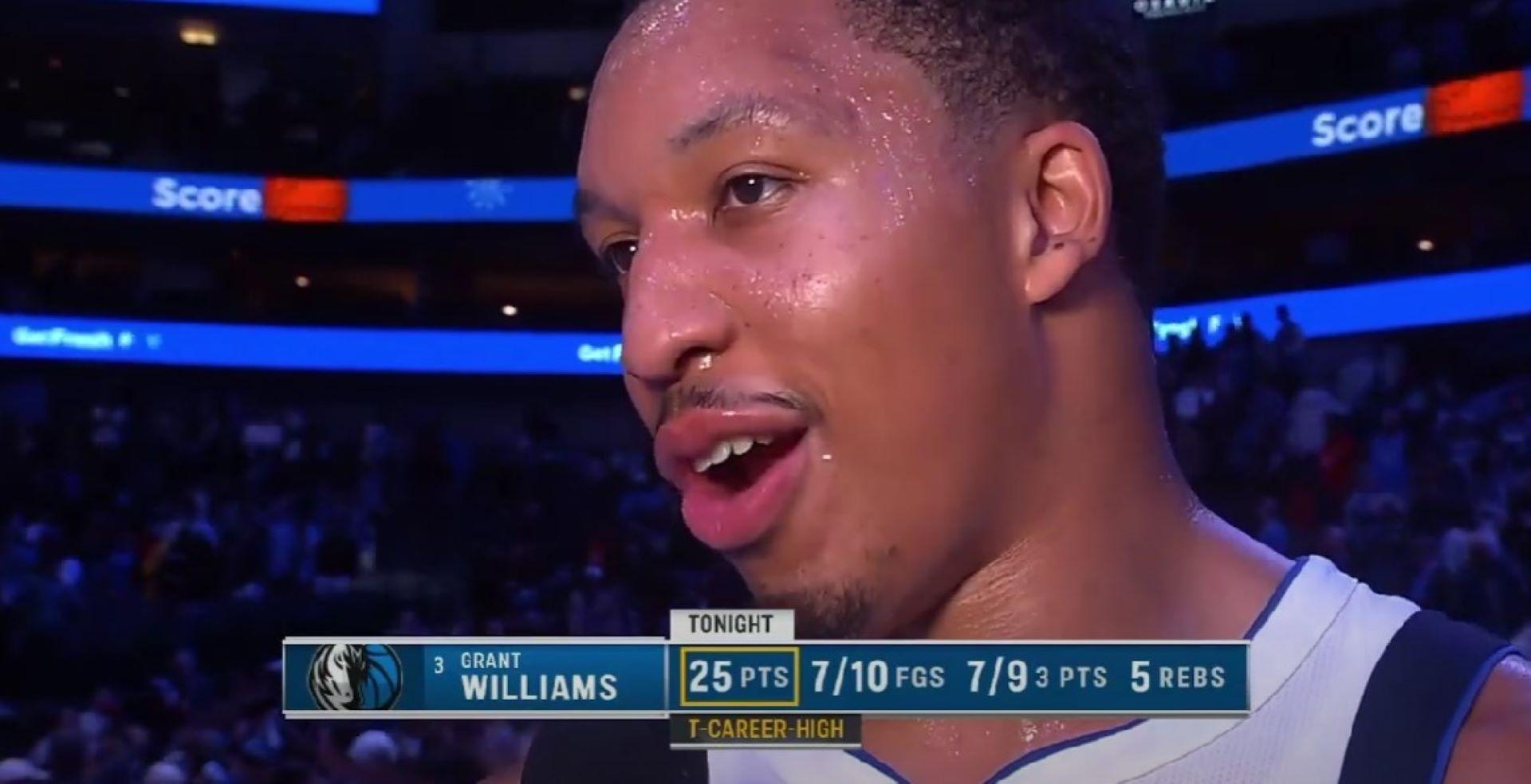 Grant Williams 2 novembre 2023