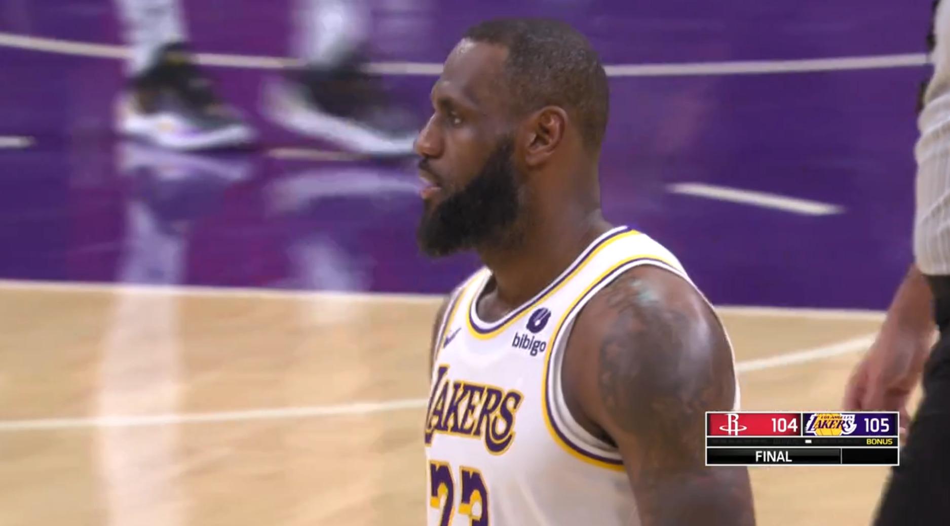 LeBron James 20 novembre 2023