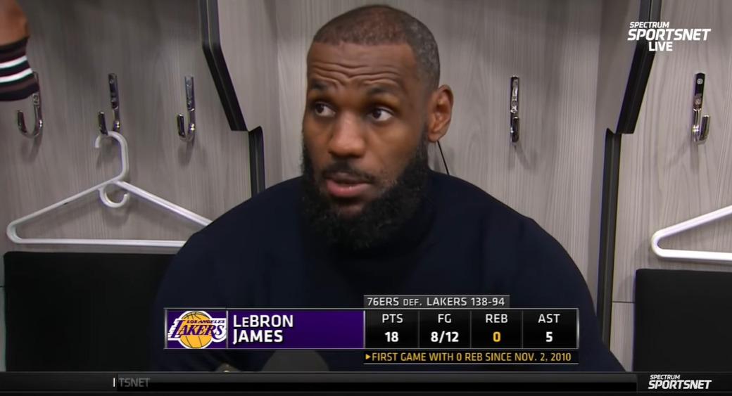 LeBron James 28 novembre 2023