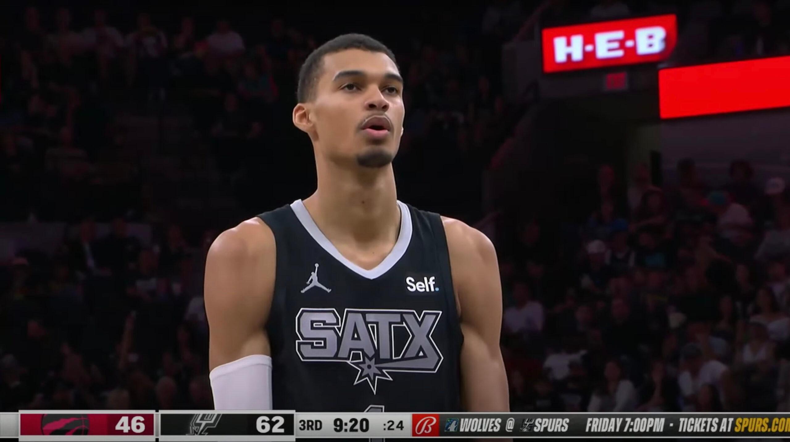 Victor Wembanyama Spurs Raptors