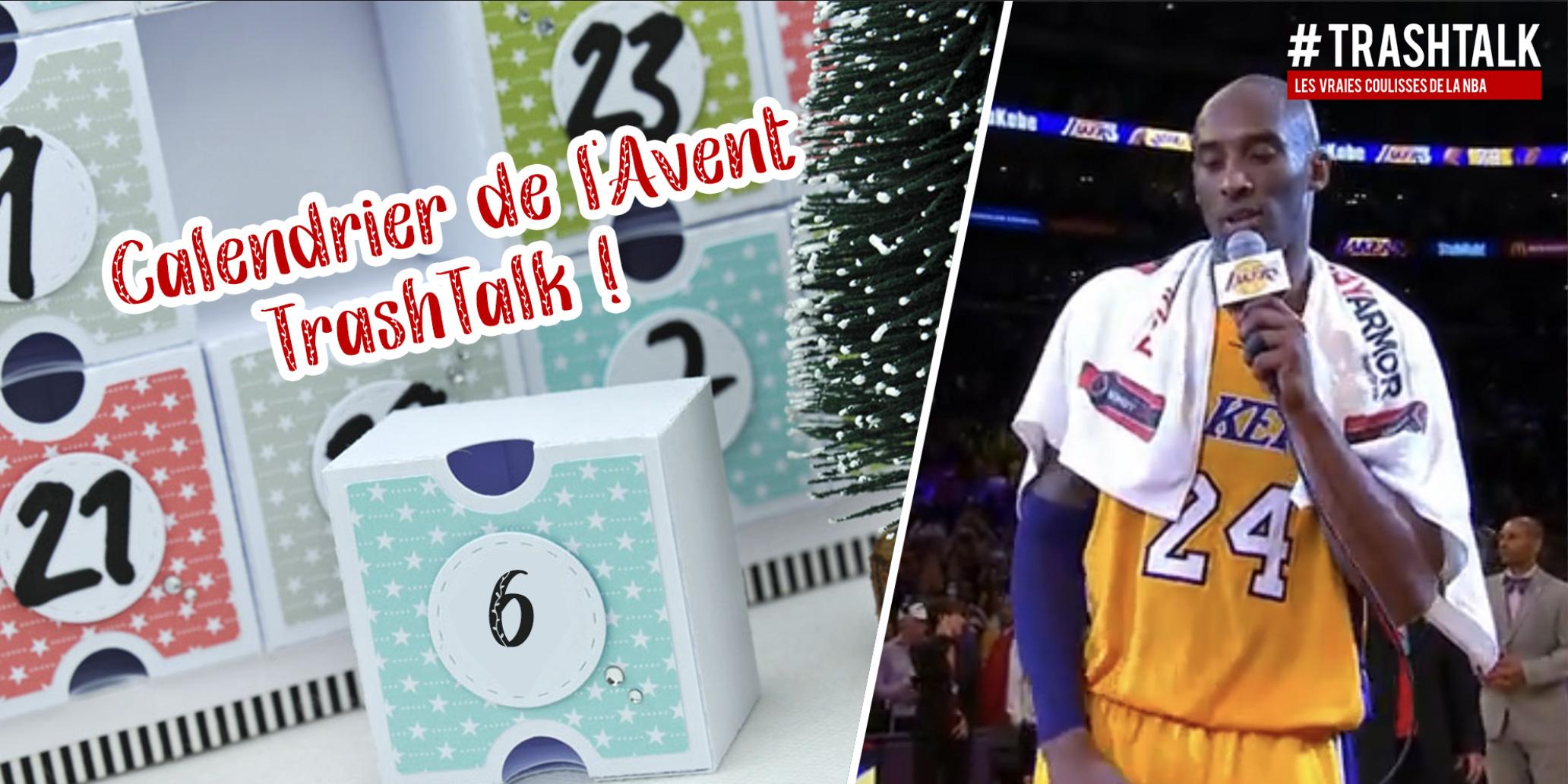 alendrier TrashTalk - Kobe Bryant
