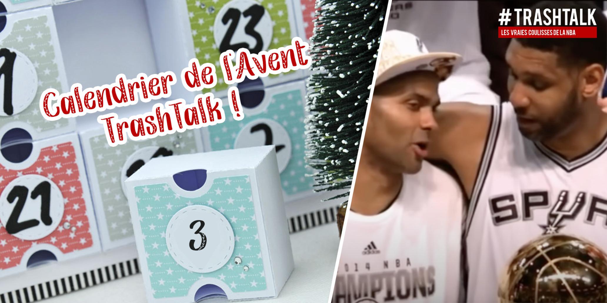 Calendrier TrashTalk - Spurs 2014