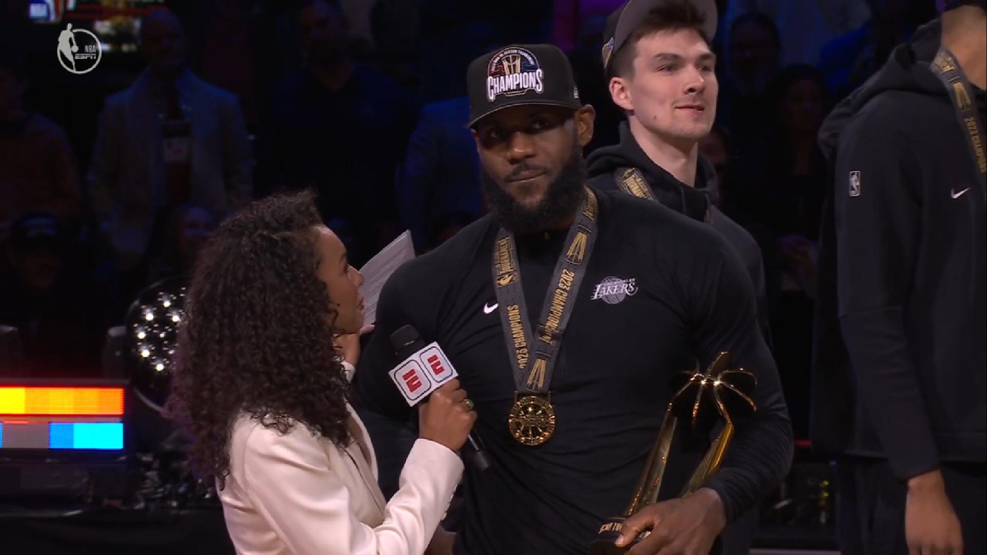 LeBron James Lakers 10 décembre 2023