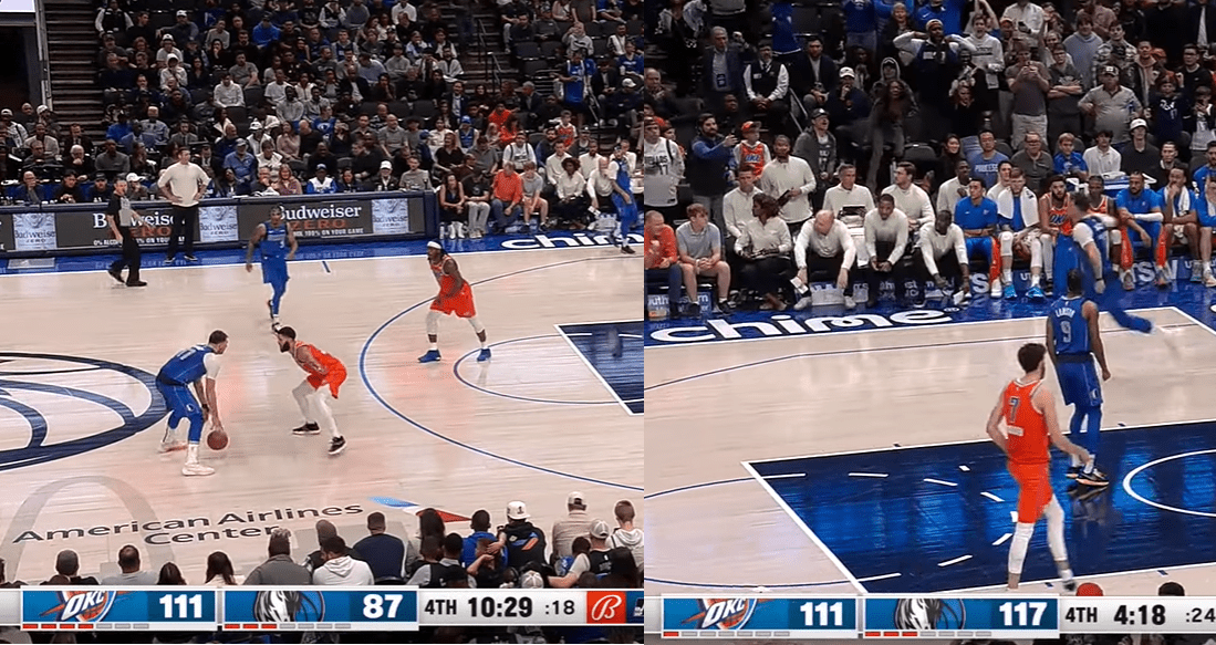 Mavs Thunder 3 décembre 2023