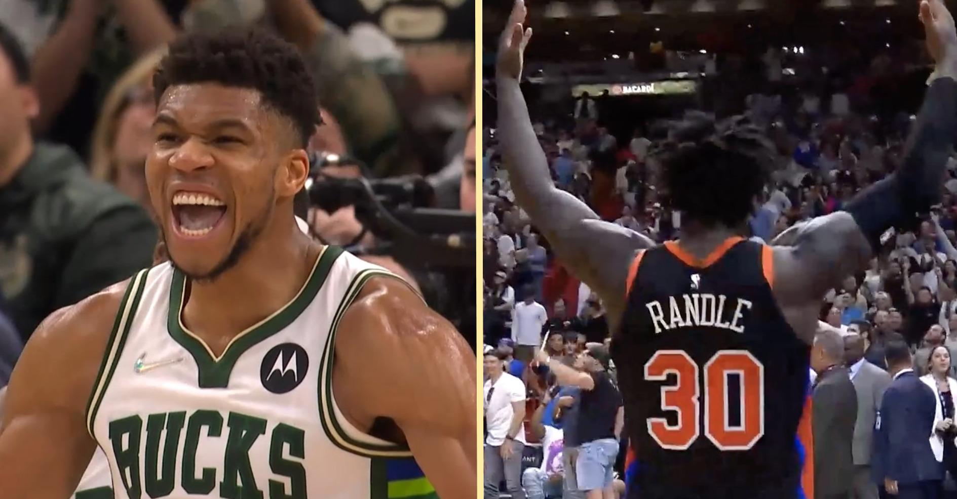 Montage Bucks - Knicks 5 décembre 2023
