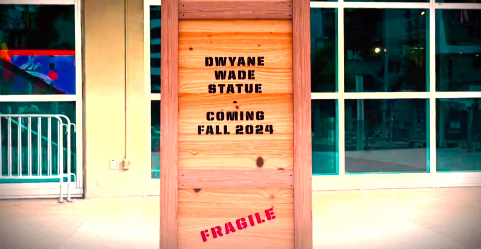 Dwyane Wade statue 15 janvier 2024