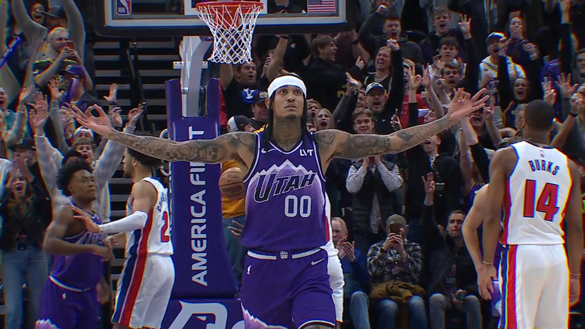 Jordan Clarkson Utah Jazz 4 janvier 2024