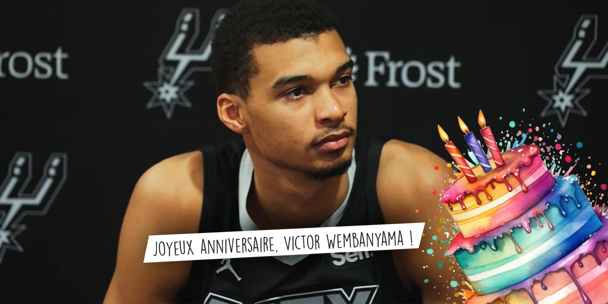 Victor Wembanyama 20 ans