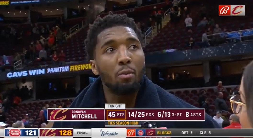Donovan Mitchell 1er février 2024