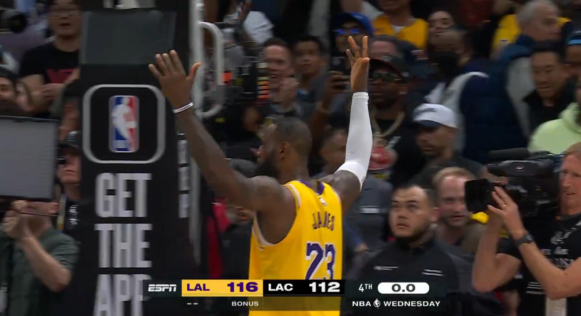 LeBron James 29 février 2024