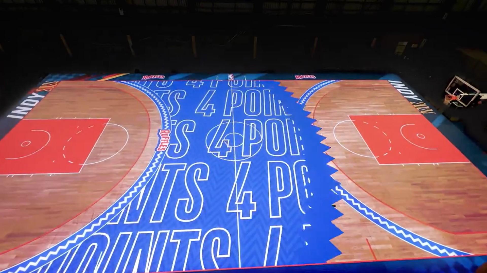 NBA all-star weekend parquet