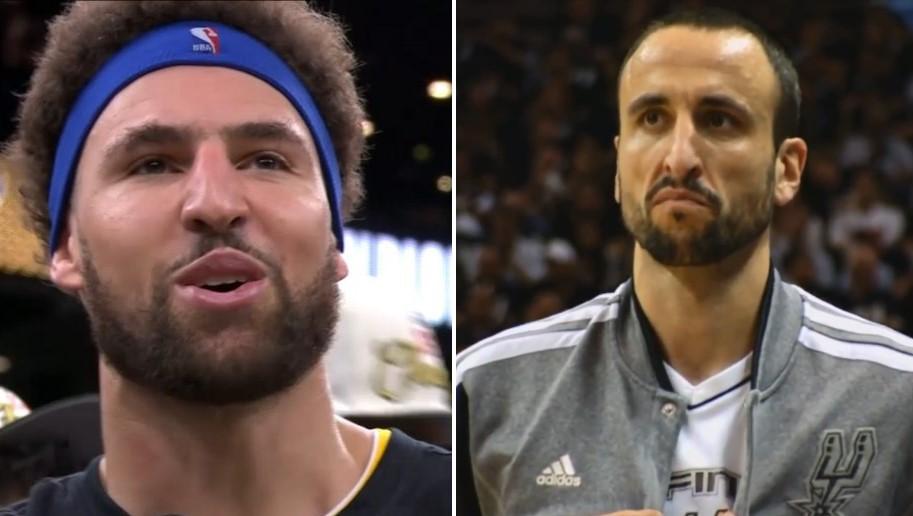 klay thompson manu ginobili