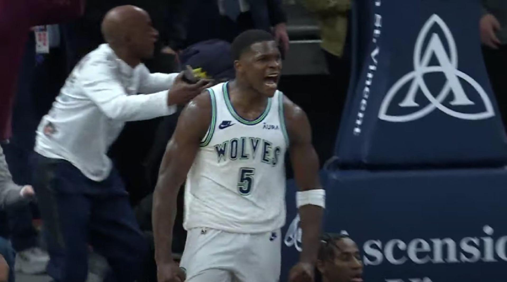 Anthony Edwards 8 mars 2024