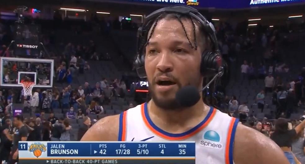 Jalen Brunson 17 mars 2024
