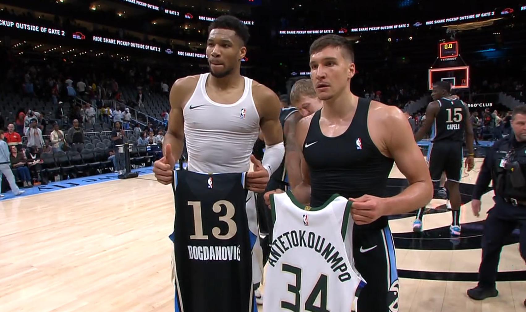 Giannis, Bogdanovic 31 mars 2024