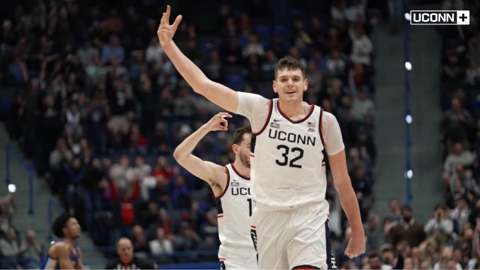 Donovan Clingan UConn 5 avril 2024