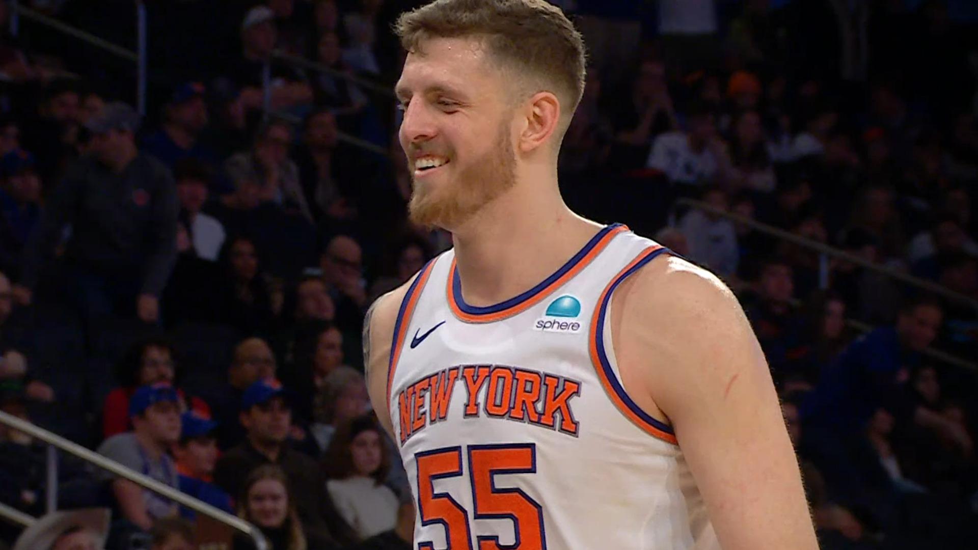 Isaiah Hartenstein Knicks 8 avril 2024