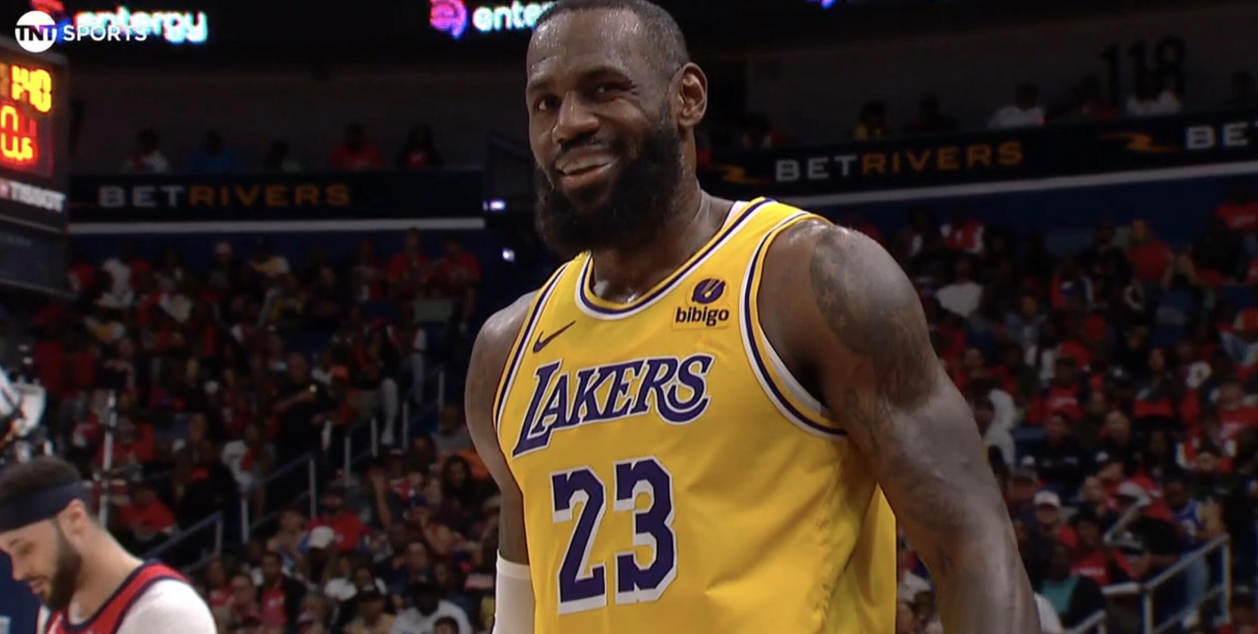 LeBron James NBA pré-saison 5 octobre 2024
