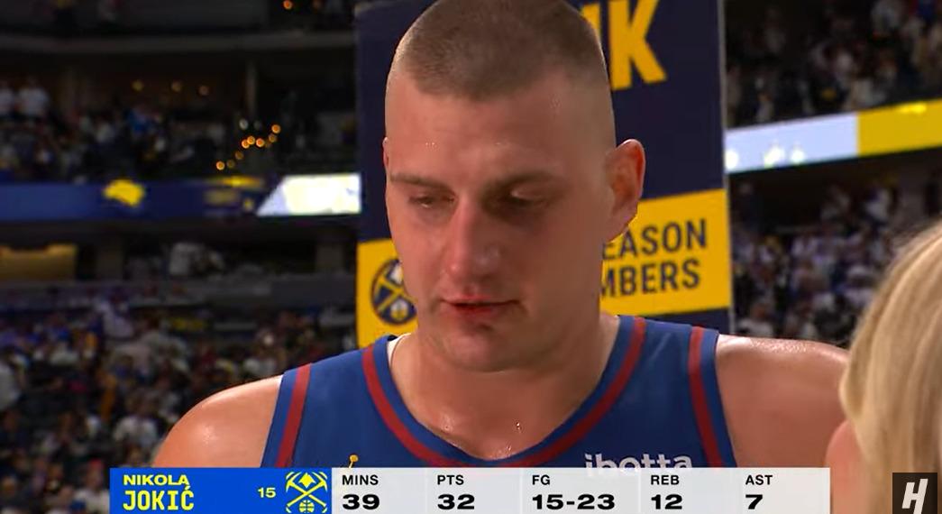 Nikola Jokic 21 avril 2024