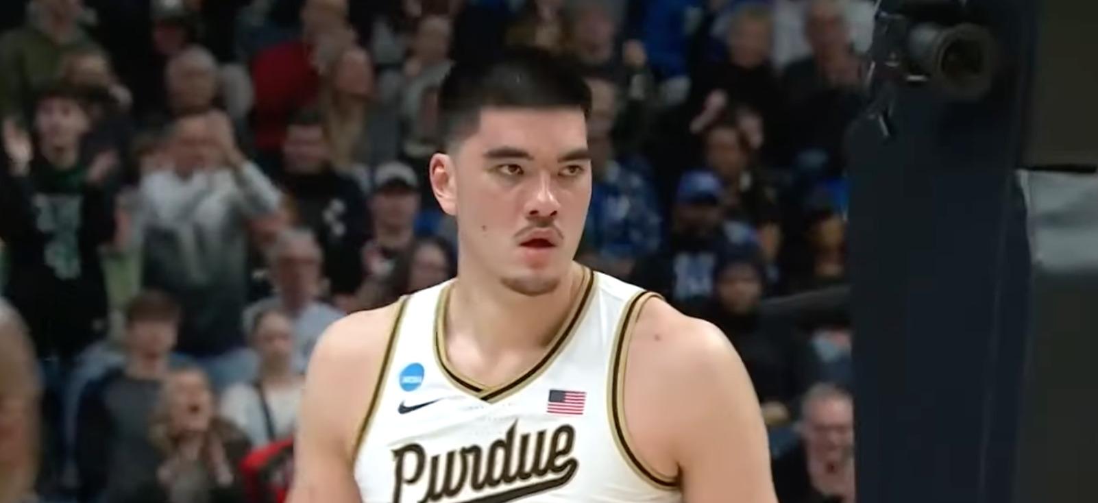 Zach Edey Purdue 2 avril 2024