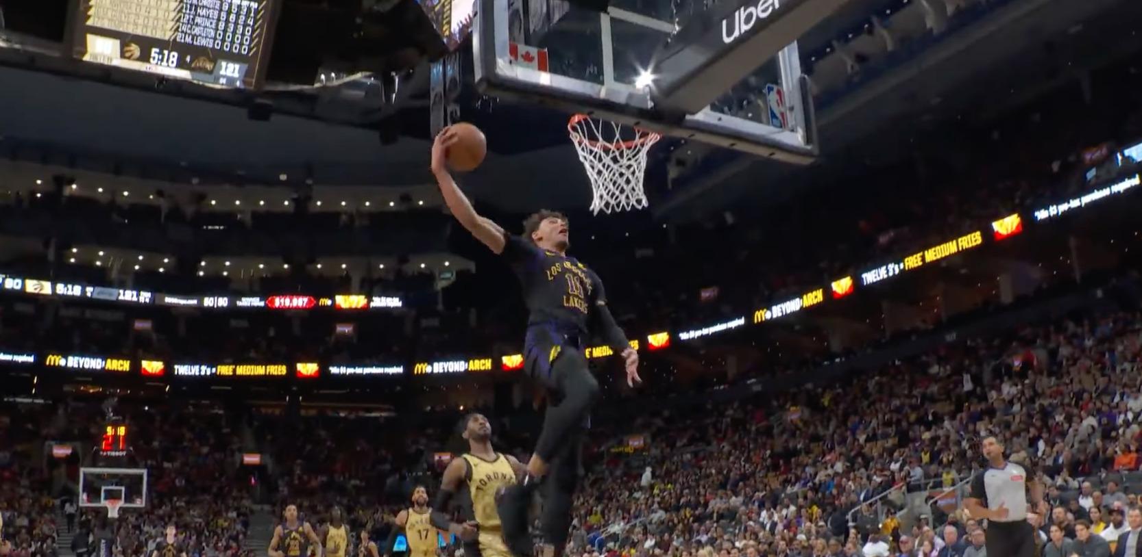 Jackson Hayes Lakers 3 avril 2024