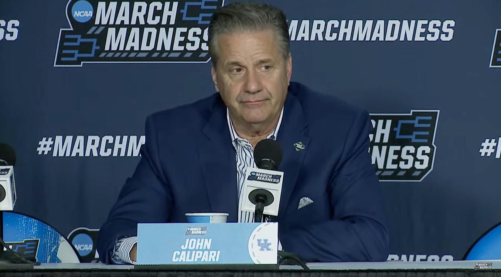 John Calipari 8 avril 2024