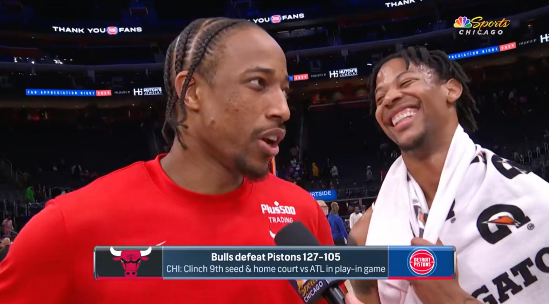 Demar Derozan Chicago Bulls 12 avril 2024