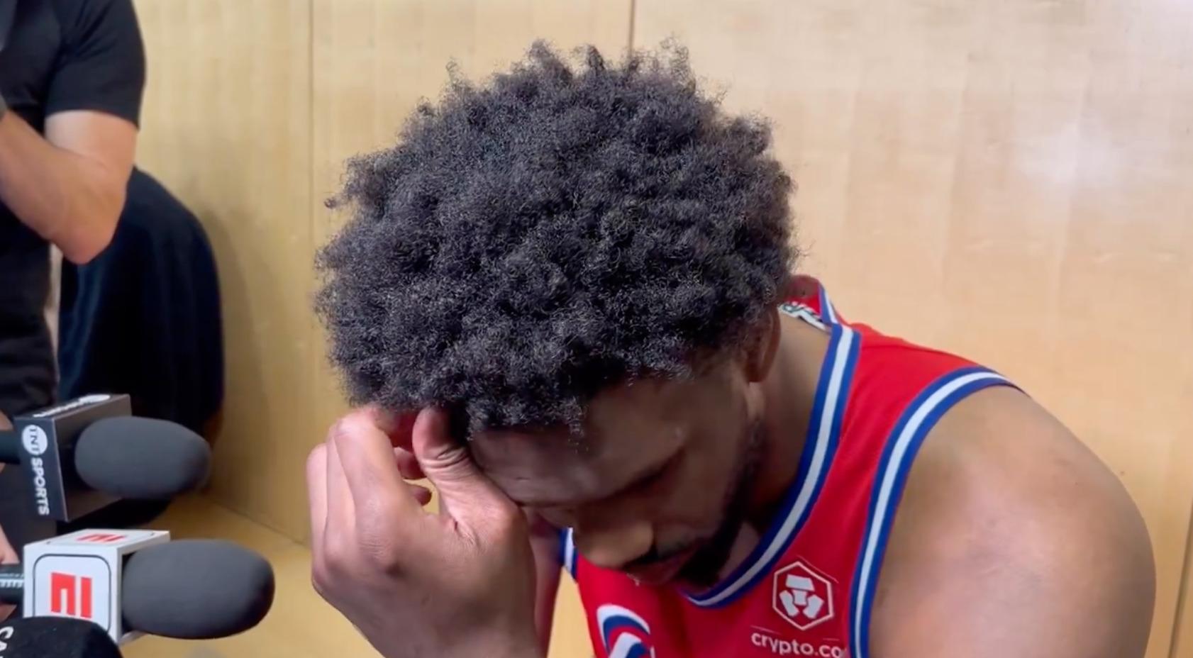 Joel Embiid Philadelphie Sixers 23 avril 2024