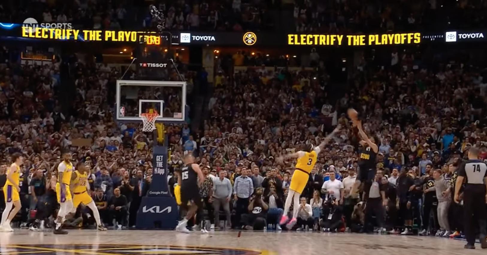 Jamal Murray buzzer Denver Nuggets 23 avril 2024