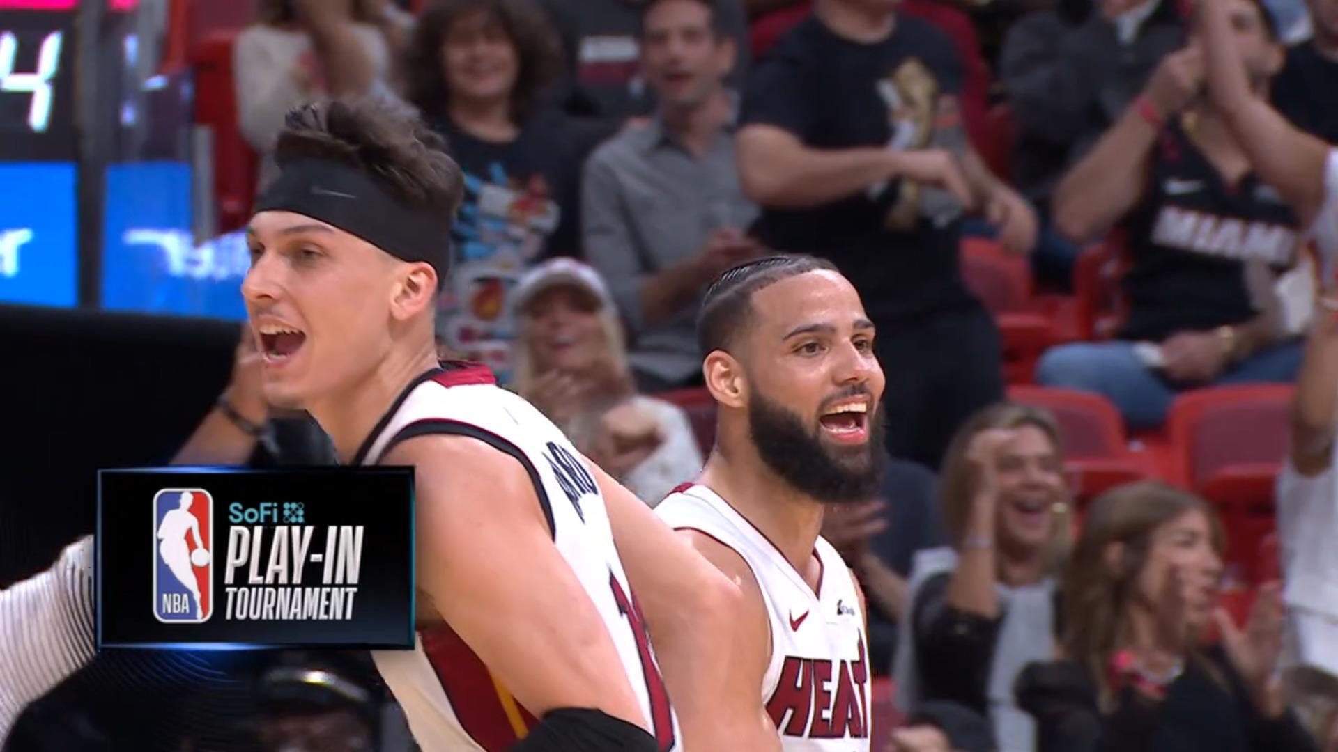 Tyler Herro 20 avril 2024 Miami Heat