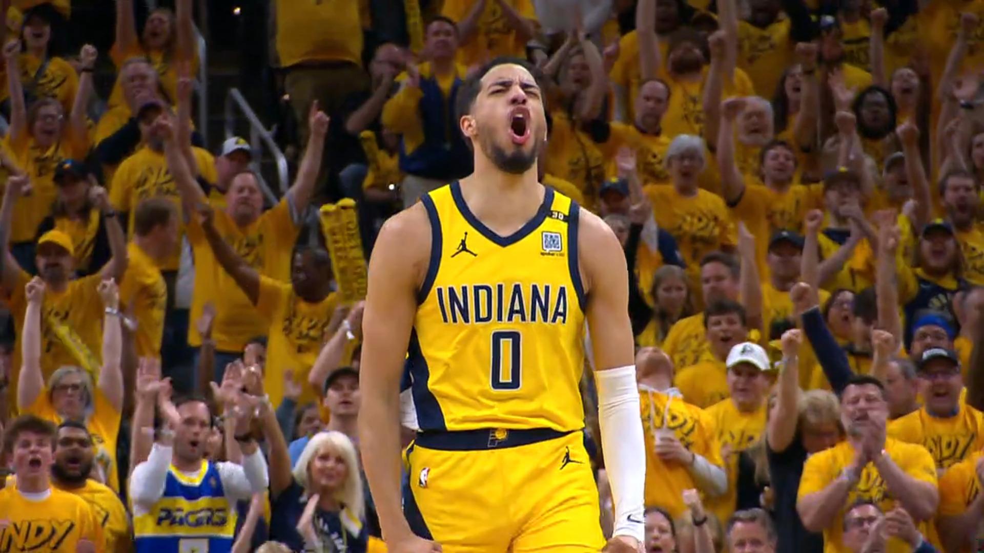 Tyrese Haliburton Pacers 27 avril 2024