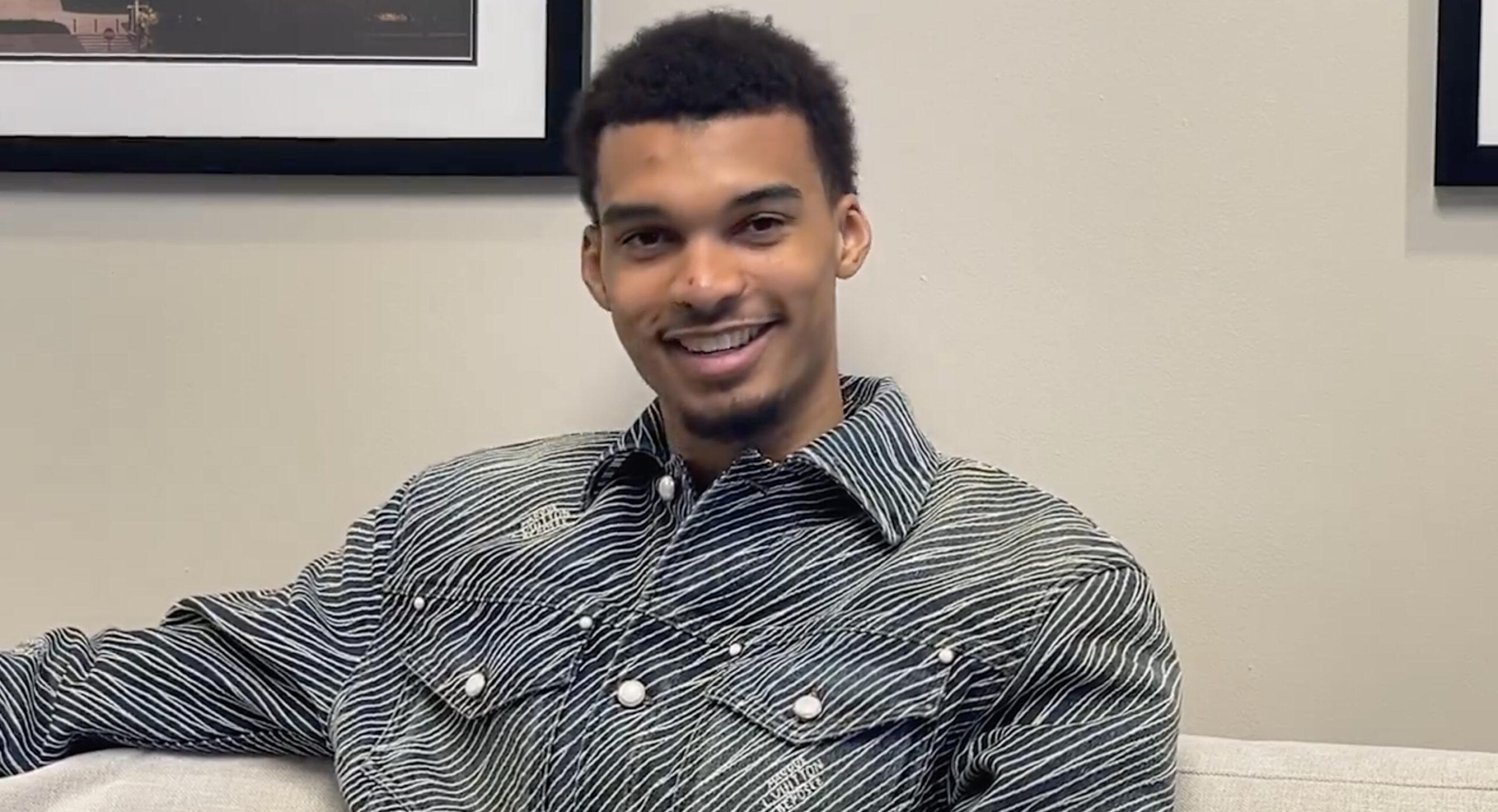 Victor Wembanyama Interview