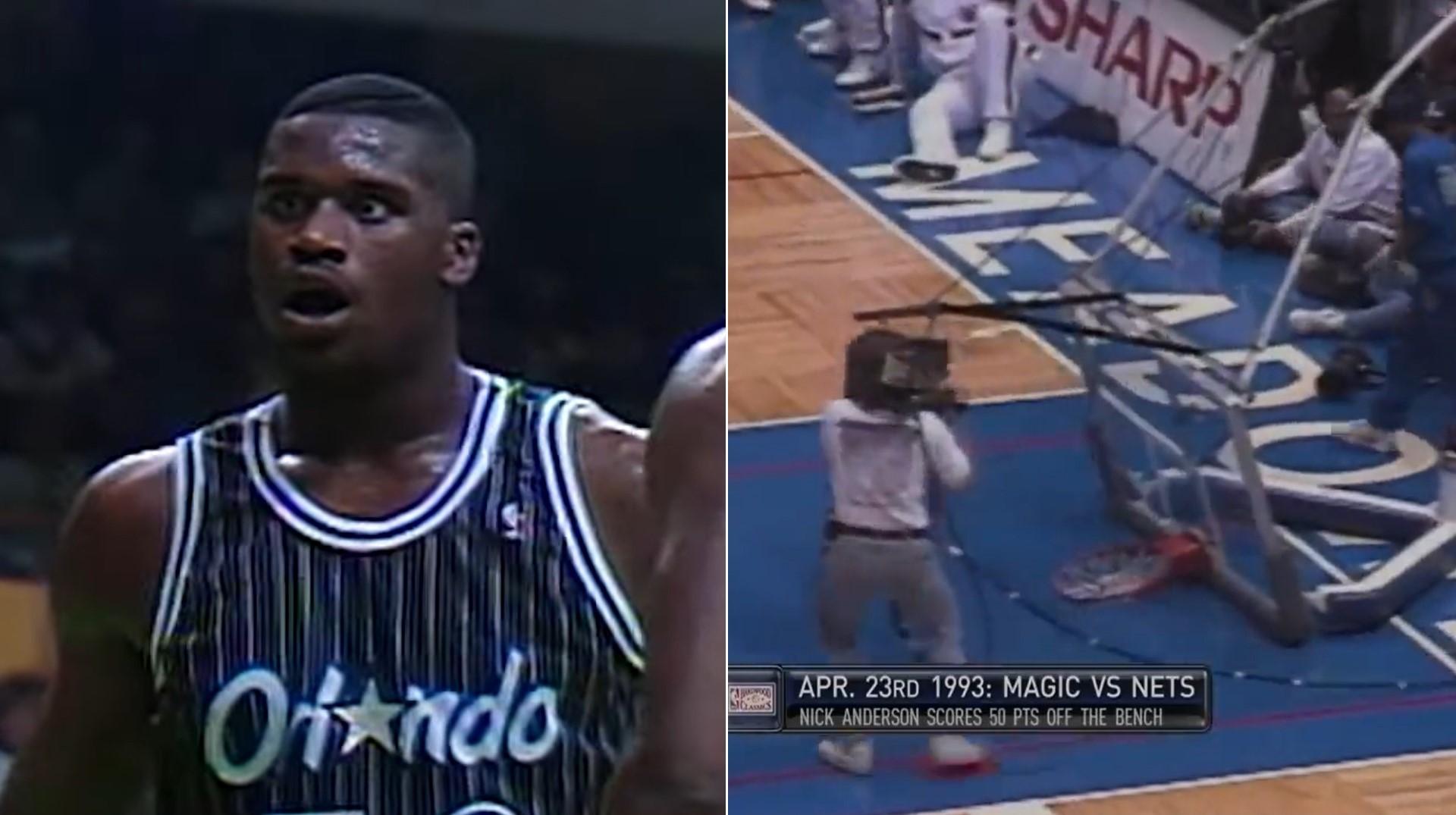 shaquille o'neal panier