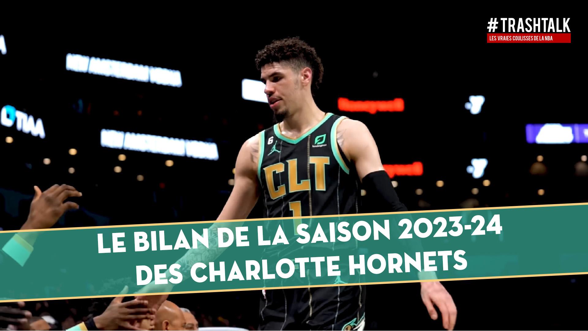Couverture Bilan de la saison Charlotte Hornets 2023 2024