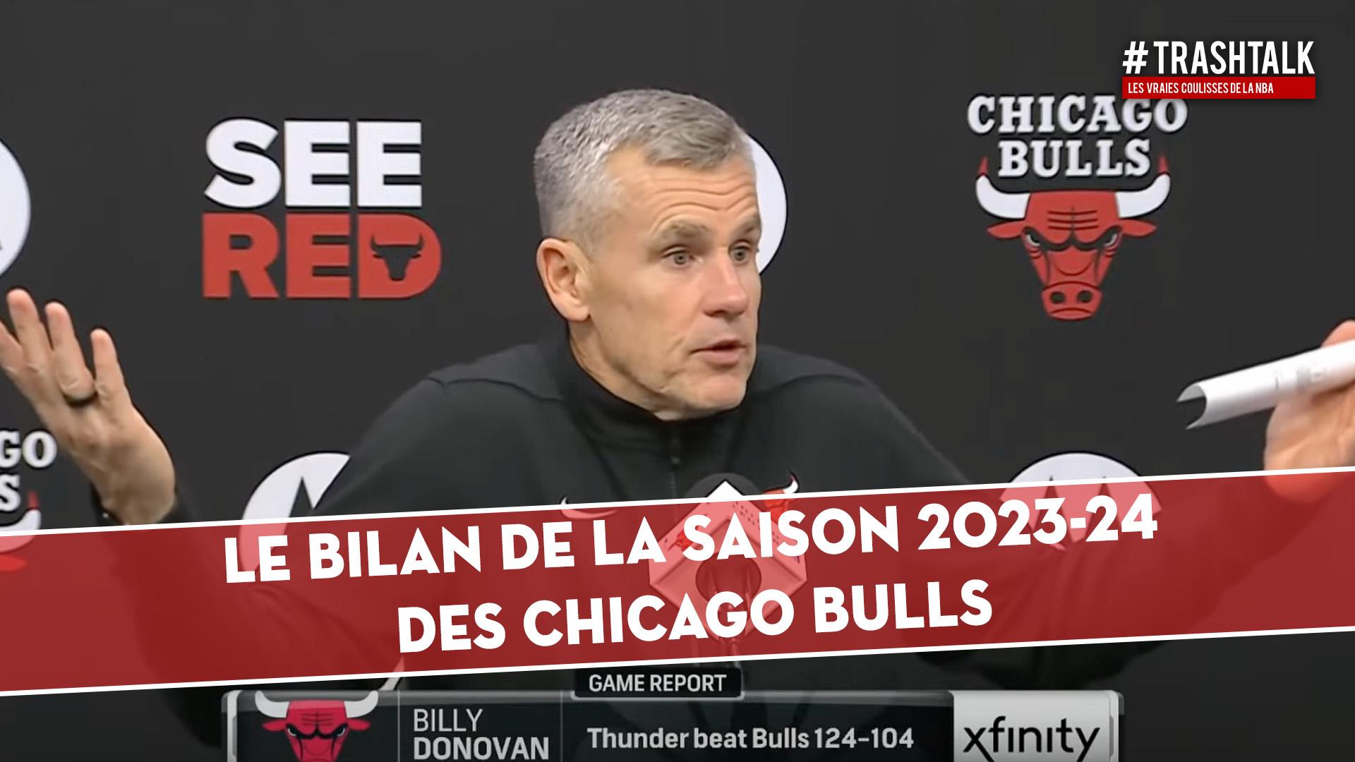 Couverture Bilan de la saison Chicago Bulls 2023 2024