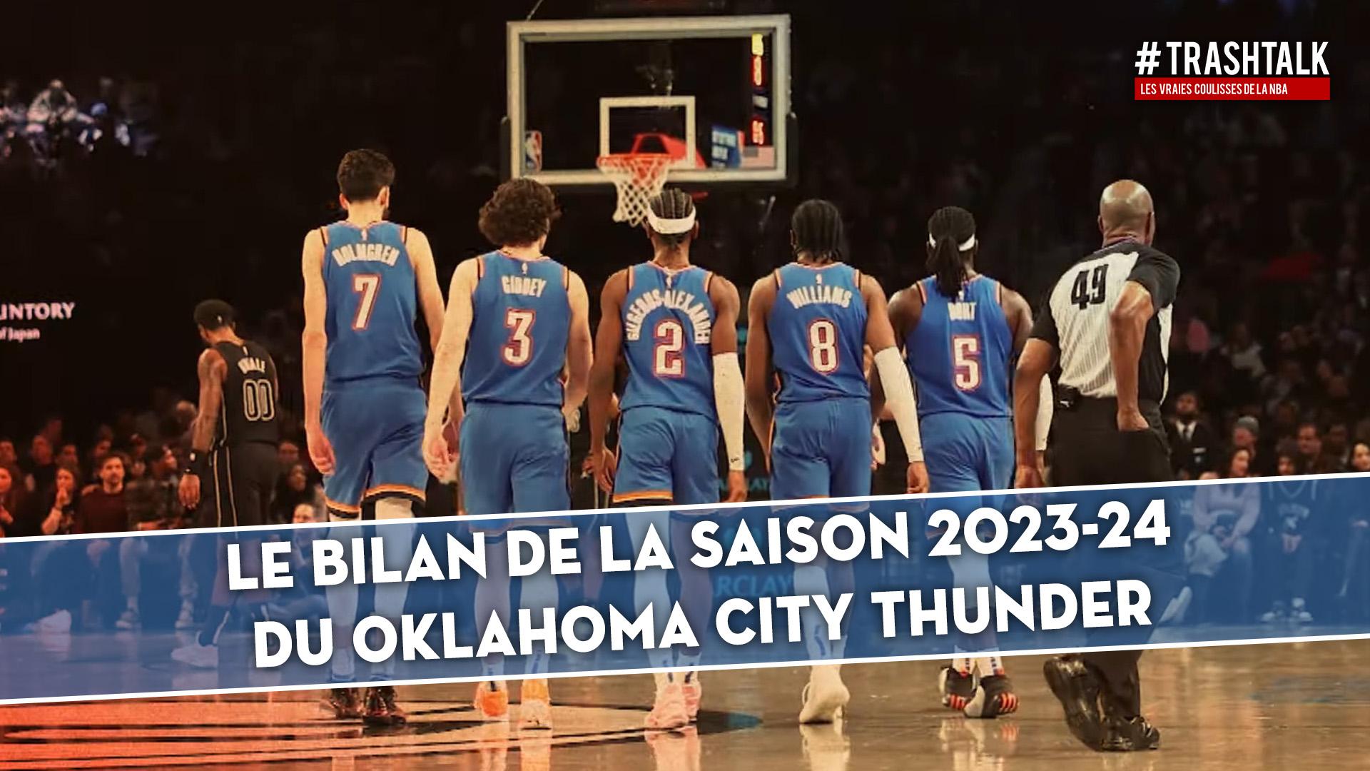 Couverture bilan Oklahoma City Thunder saison 2023 2024