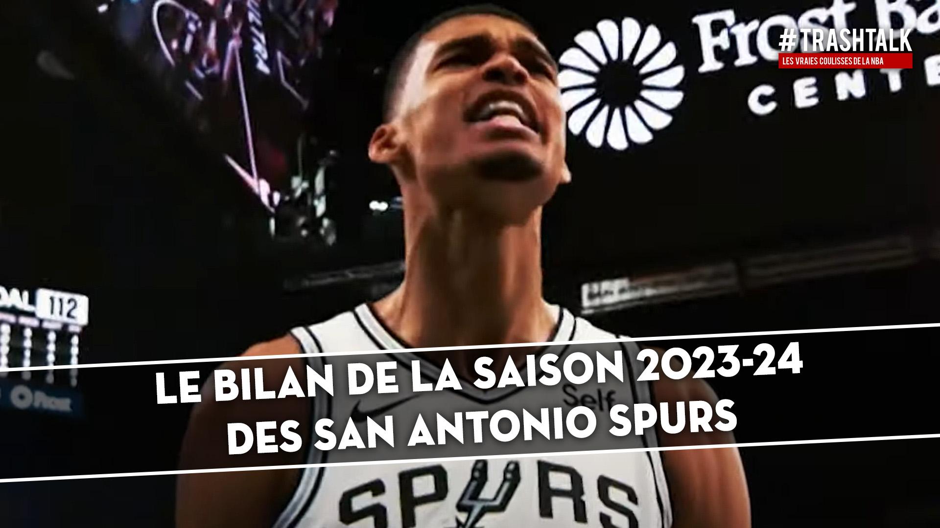 Couverture bilan San Antonio Spurs saison 2023 2024