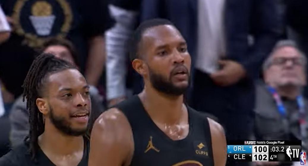 Evan Mobley 1er mai 2024