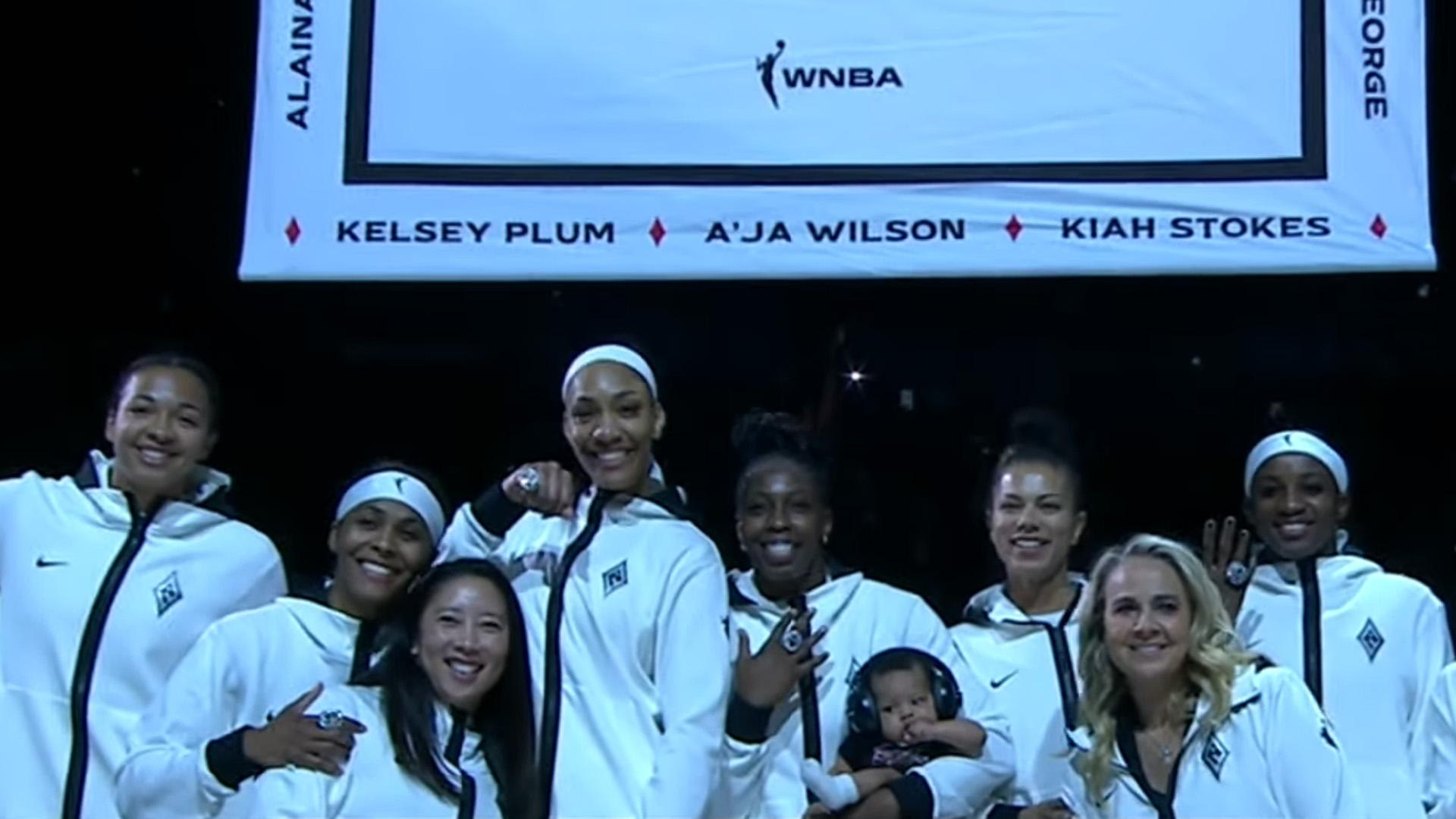 Las Vegas Aces cérémonie 2024