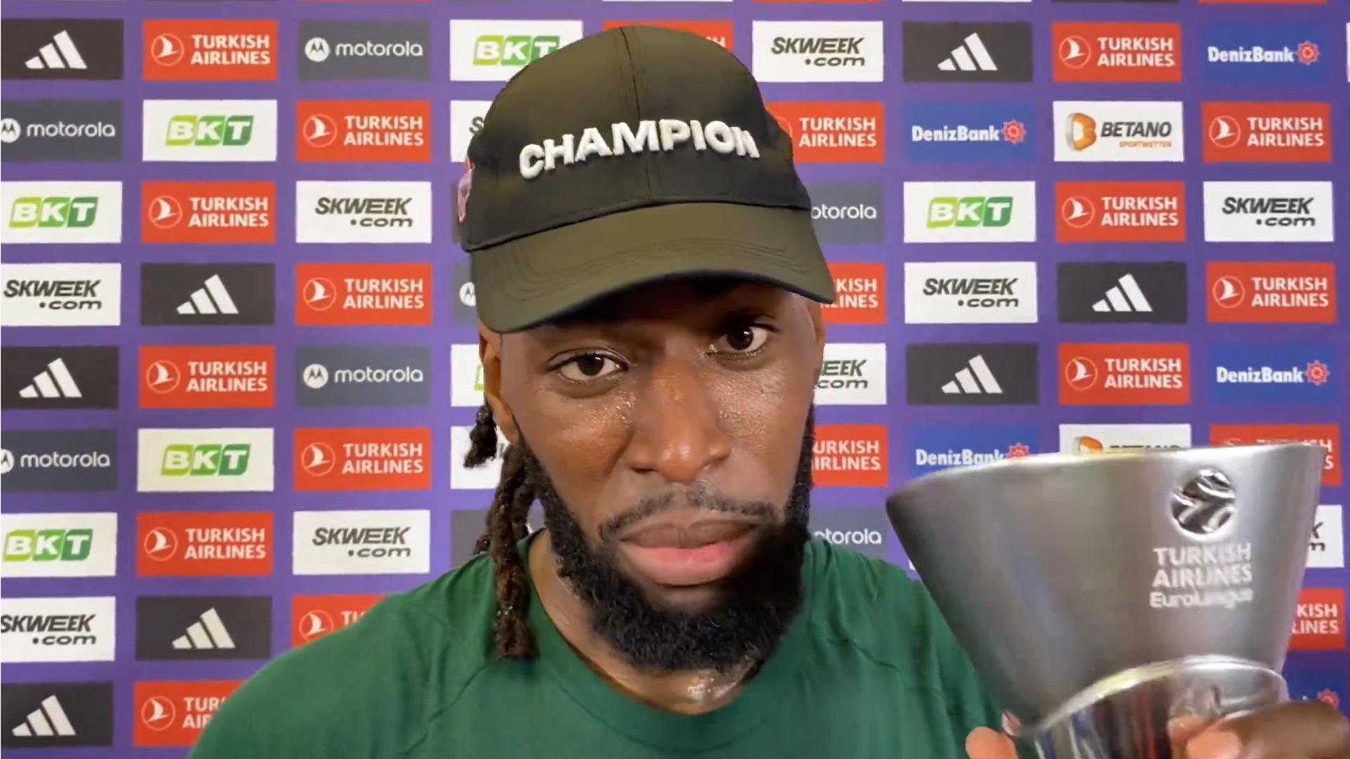 Mathias Lessort Panathinaikos 27 mai 2024