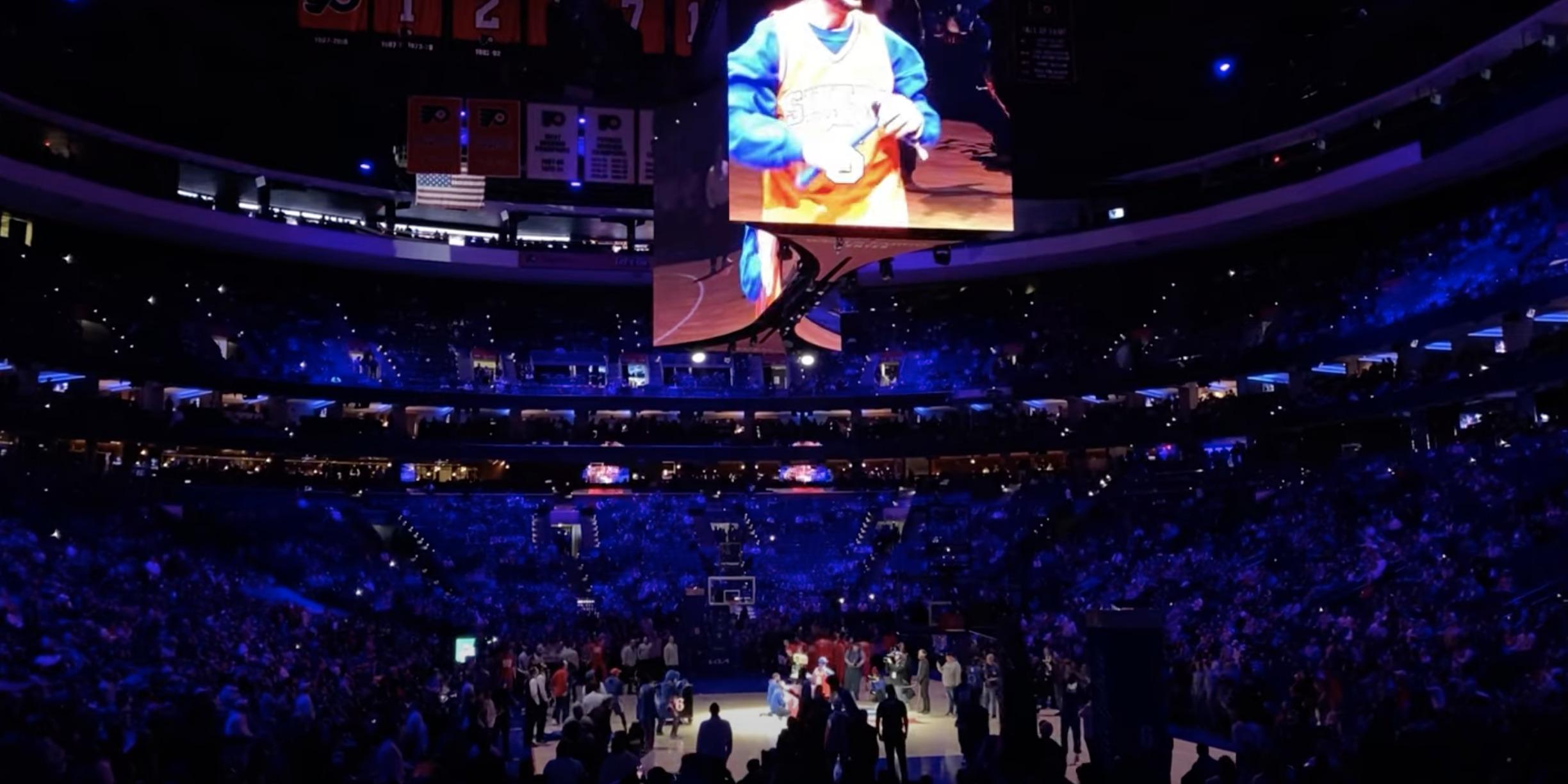 NBA Sixers Playoffs Wells Fargo Center