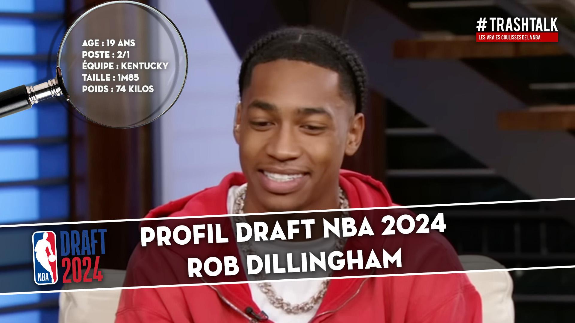 Profil Draft Rob Dillingham 30 mai 2024