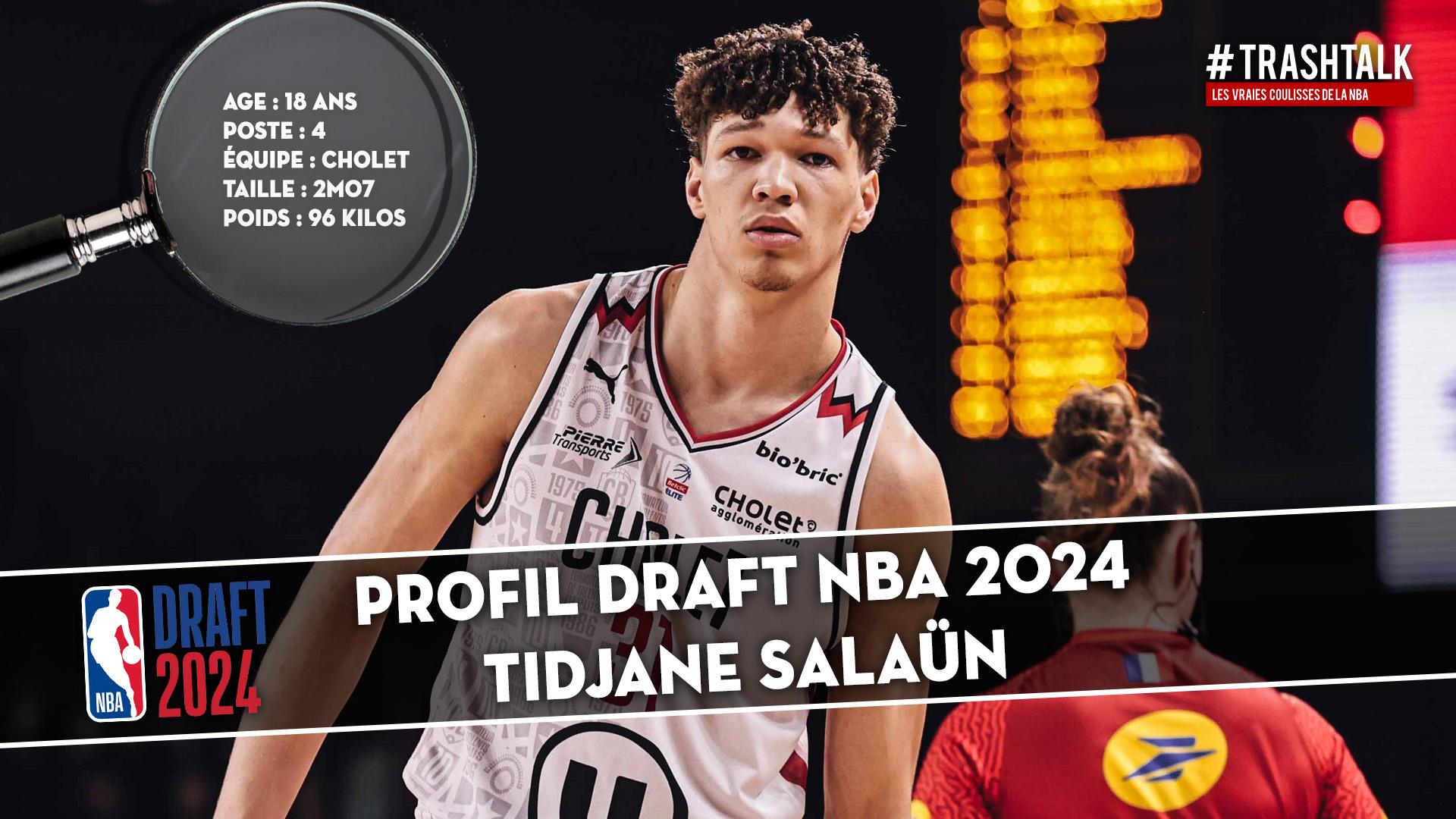Profil Draft Tidjane Salaun 24 mai 2024